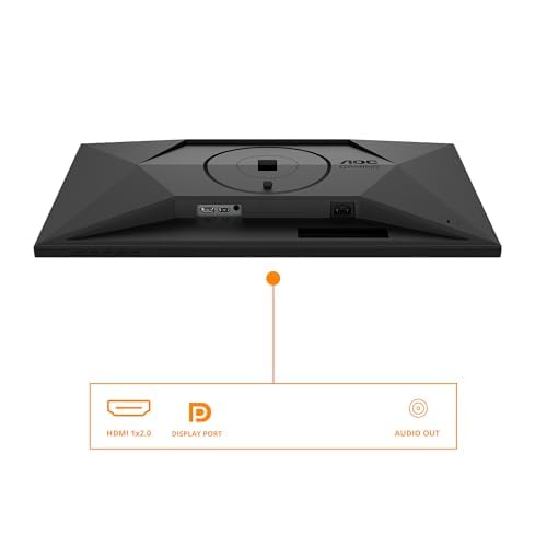 AOC Gaming Q27G4XF - Monitor QHD de 27 Pulgadas, 180 Hz, Plano, 0,5 ms, FreeSync Prem., Comp. G-Sync, HDR10, Ajustable (IPS, 2560x1440, DisplayPort, HDMI) Negro/Gris