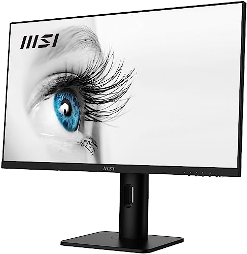 MSI PRO MP273AP Monitor de Oficina 27” Full HD - Panel IPS 1920 x1080, 100 Hz,Confort Ocular, Montaje VESA, Altavoces Integrados, Soporte Display Kit, Regulable 4 Direcciones