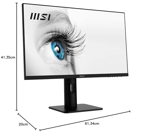 MSI PRO MP273AP Monitor de Oficina 27” Full HD - Panel IPS 1920 x1080, 100 Hz,Confort Ocular, Montaje VESA, Altavoces Integrados, Soporte Display Kit, Regulable 4 Direcciones