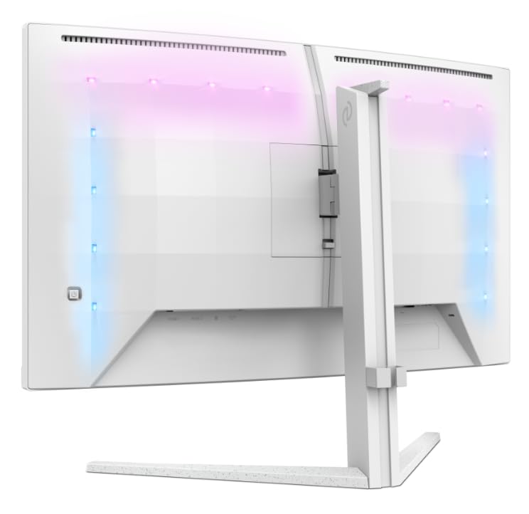 Philips EVNIA 27M2C5201L Monitor Gaming 27" FHD Curvo, WLED, 180Hz, Fast VA, 1 ms GtG, HDR10, Adaptive Sync., FreeSync Premium (1920x1080, 2X HDMI 2.0, 1x DP 1.4) Blanco