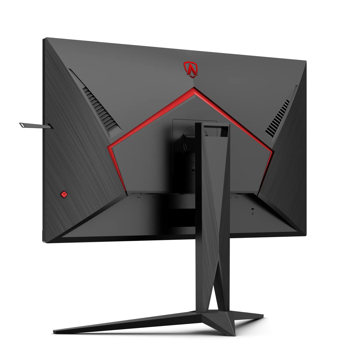 AOC AGON AG275QXN - Monitor QHD de 27 gaming, 165 Hz, 1 ms, HDR400, FreeSync Premium (2560 x 1440, HDMI, DisplayPort, USB Hub), Negro/Rojo