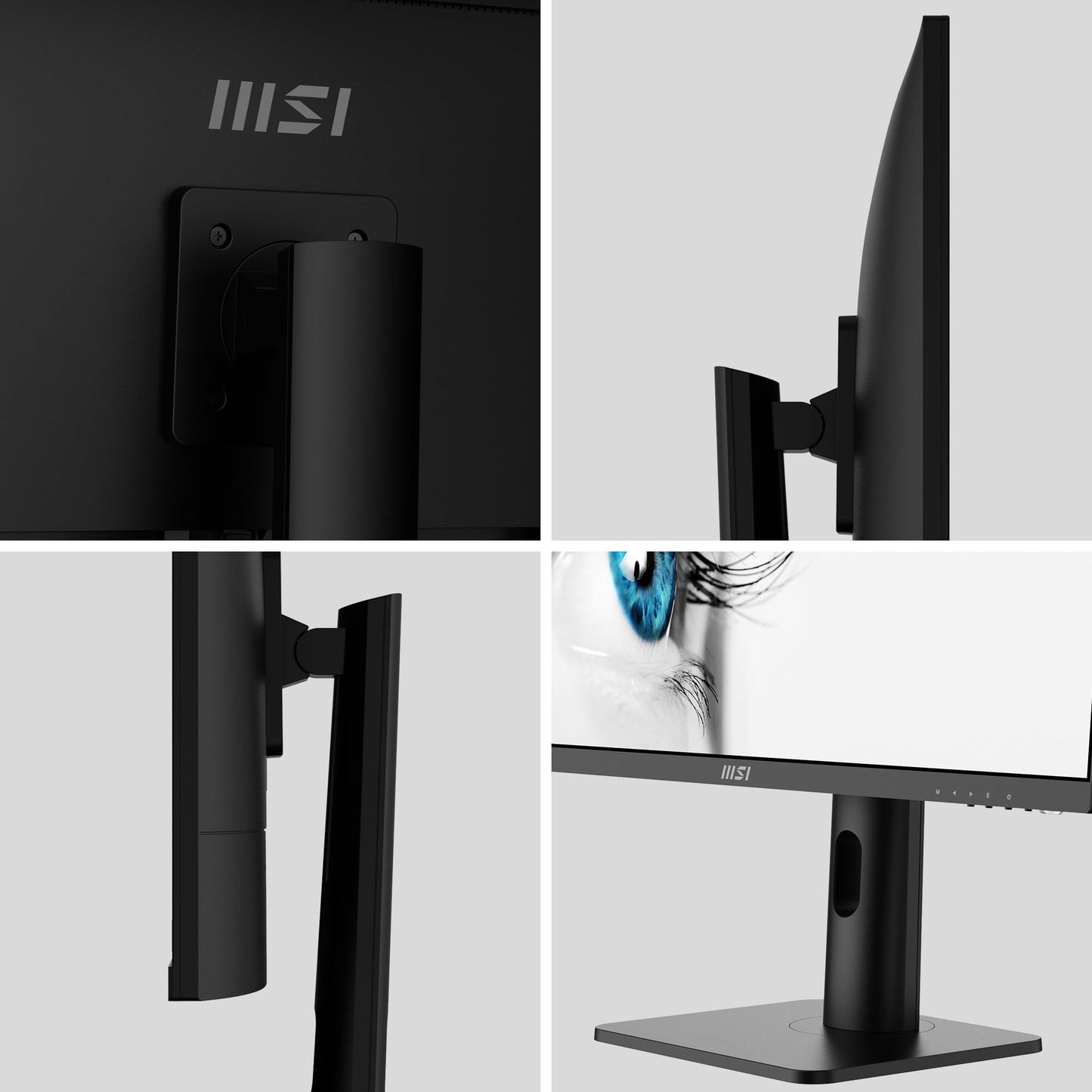 MSI PRO MP273AP Monitor de Oficina 27” Full HD - Panel IPS 1920 x1080, 100 Hz,Confort Ocular, Montaje VESA, Altavoces Integrados, Soporte Display Kit, Regulable 4 Direcciones
