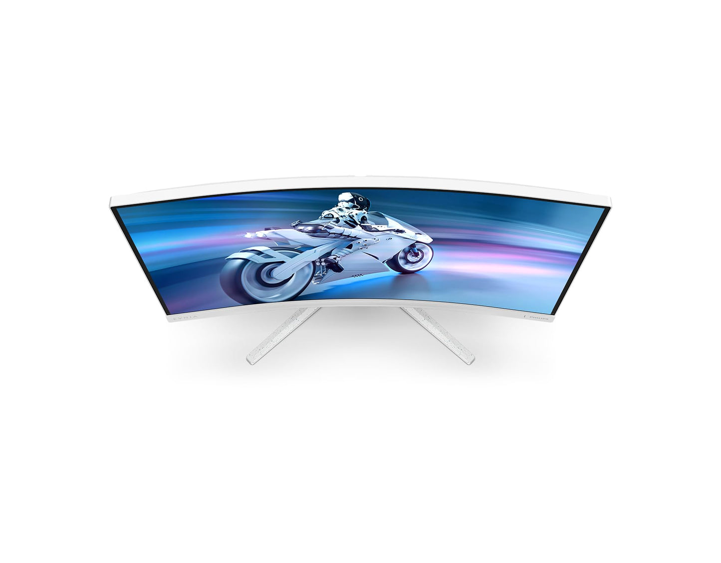 Philips EVNIA 27M2C5201L Monitor Gaming 27" FHD Curvo, WLED, 180Hz, Fast VA, 1 ms GtG, HDR10, Adaptive Sync., FreeSync Premium (1920x1080, 2X HDMI 2.0, 1x DP 1.4) Blanco