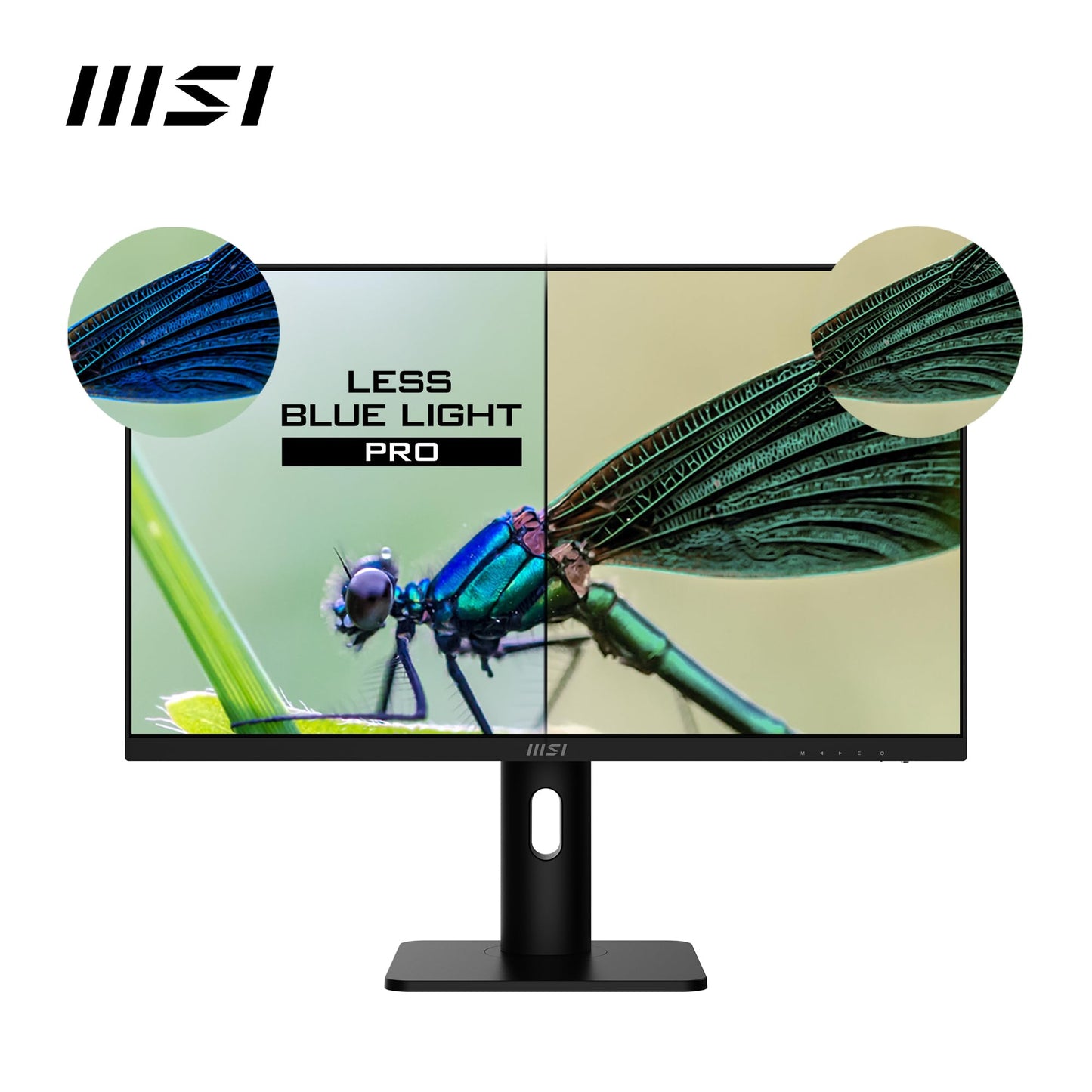 MSI PRO MP273AP Monitor de Oficina 27” Full HD - Panel IPS 1920 x1080, 100 Hz,Confort Ocular, Montaje VESA, Altavoces Integrados, Soporte Display Kit, Regulable 4 Direcciones