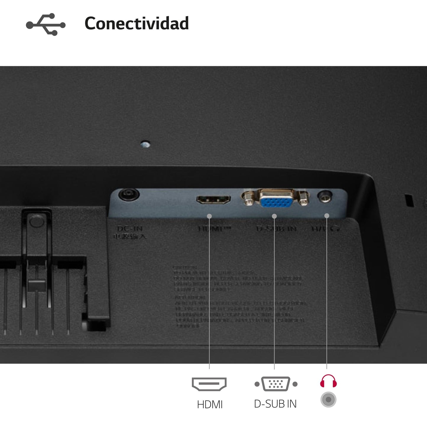 LG 27MR400-B - Monitor Full HD, 27 Pulgadas, IPS 1000:1, 1920x1080, HDMIx1, AMD FreeSync, Clasificación E, Sin Altavoz, Pantalla Ergonómica, Negro
