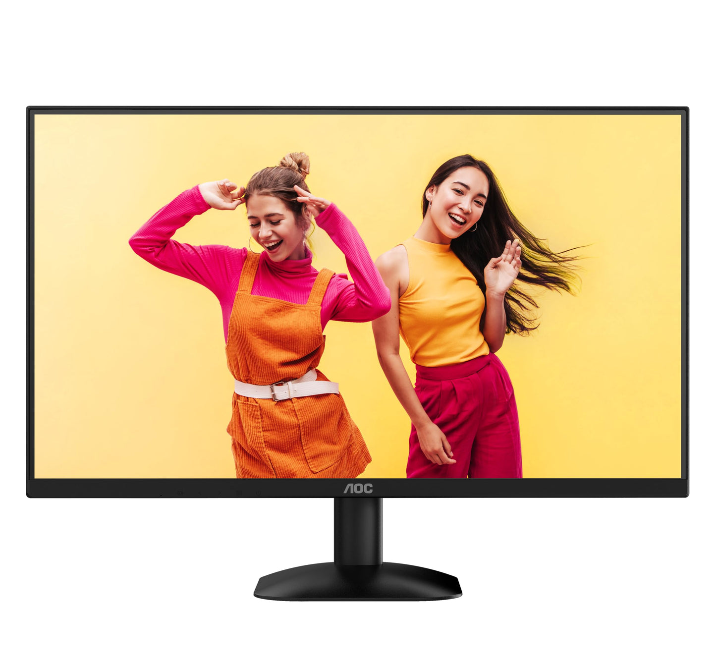 AOC Monitor QHD Q27B35E de 27 Pulgadas, 75 Hz, IPS, 1 ms MPRT, sincronización adaptativa, HDR10 2560 x 1440, HDMI 1 x 1.4, DP 1 x 1.4, Negro, 27 Inch QHD IPS, No Altavoces