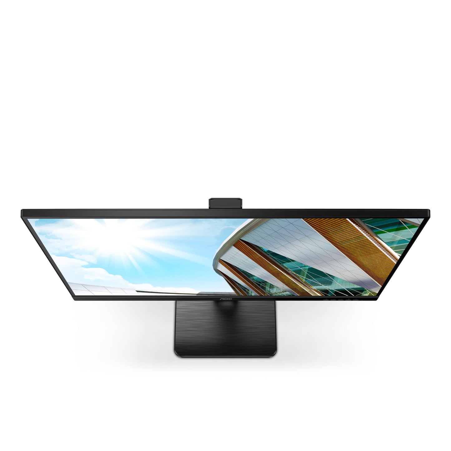 AOC 27P2Q Monitor 27 Pulgadas FHD, 75Hz, IPS, 4 ms GtG, Adaptive Sync., Altura ajustable, Altavoces (1920x1080, 1x HDMI 1.4, 1x DP 1.2, USB-Hub), Negro