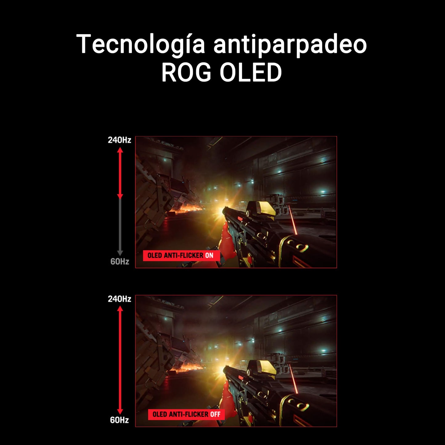 ASUS ROG Strix OLED XG27AQDMG - Monitor Gaming WOLED 27 Pulgadas 1440P, 240 Hz, 0,03 ms, disipador Personalizado, Antiparpadeo, Care, Brillo Uniforme, G-Sync, DisplayWidget Center