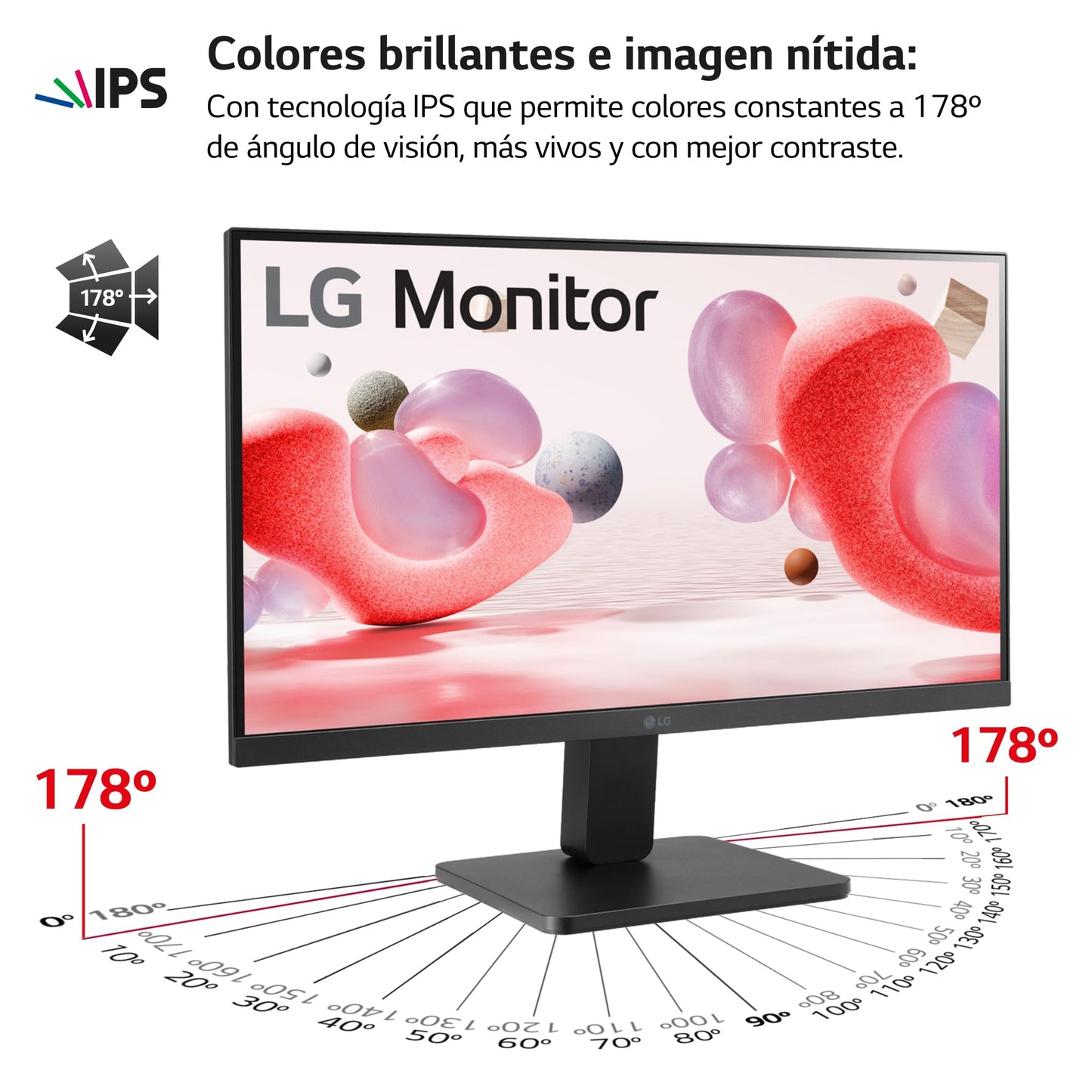 LG 27MR400-B - Monitor Full HD, 27 Pulgadas, IPS 1000:1, 1920x1080, HDMIx1, AMD FreeSync, Clasificación E, Sin Altavoz, Pantalla Ergonómica, Negro