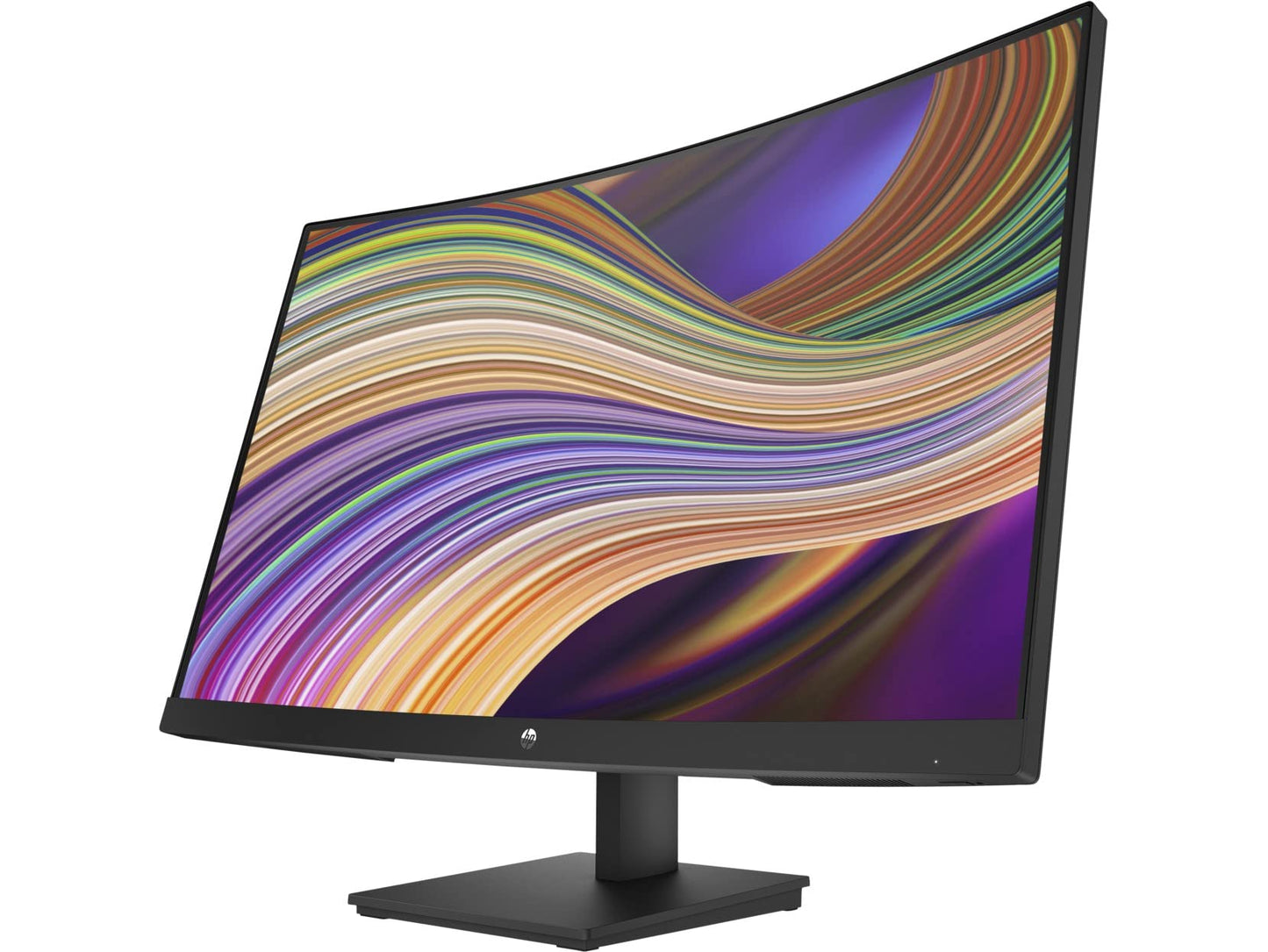 HP V27c G5- Monitor de 27" Full HD (1920 x 1080, 75Hz, 5ms, 16:9, AMD FreeSync, Low Blue Light, HDMI, VGA, DisplayPort, Joypad OSD, Antirreflejo, Pantalla curva, Inclinación Ajustable) Negro