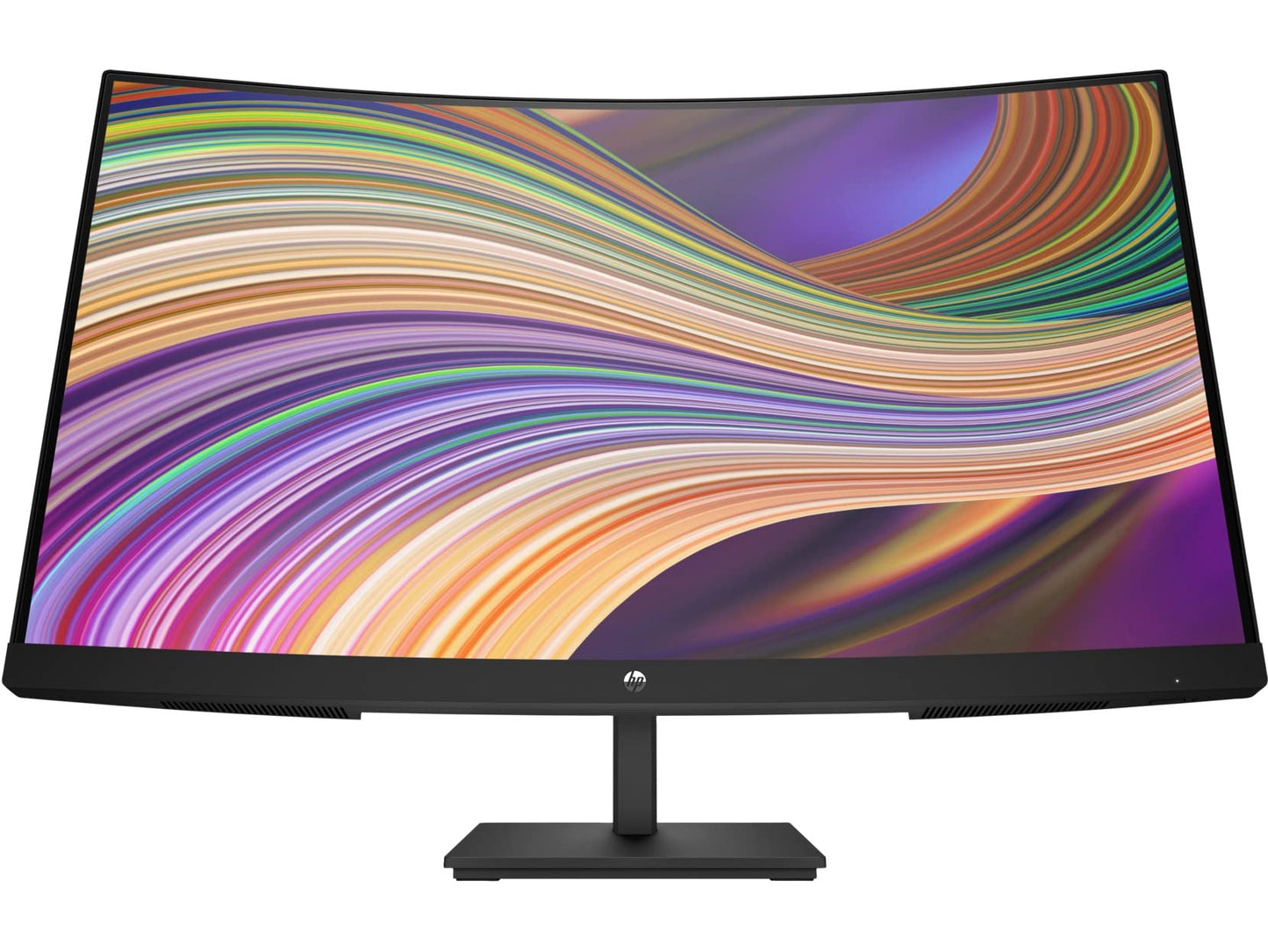 HP V27c G5- Monitor de 27" Full HD (1920 x 1080, 75Hz, 5ms, 16:9, AMD FreeSync, Low Blue Light, HDMI, VGA, DisplayPort, Joypad OSD, Antirreflejo, Pantalla curva, Inclinación Ajustable) Negro
